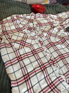 Checked Flannel Shirt