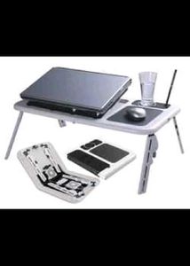 Foldable Usb Fan Laptop Table New Unused