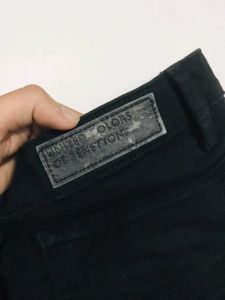 Benetton Black Jeans