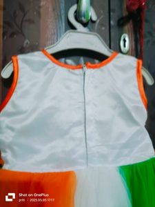 Baby Girls Jhanda Frock