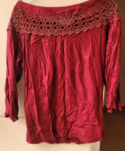 Maroon Top