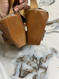 Golden Diamond Sandal