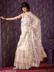 Partywear Net Saree 💓