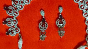 Elegant Purple Stone Jewelry Set