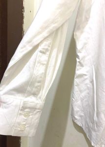 Lanvin Paris White Button-Down Shirt