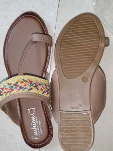 Jaipuri Nagra Jutti Set Of 2 (Multicolored)