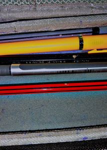 pouch with pencil pens inside