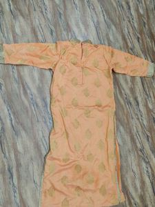 Peach Kurta