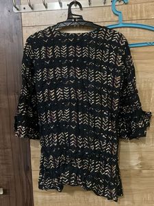 Bell Sleeves Cotton Top