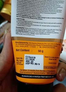 Dr. Sheth&#39;s Kesar Sunscreen