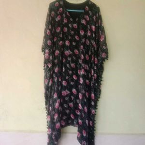 Floral Print Kaftan