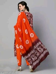 Kurta And Pant Dupatta Set For Women