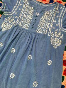 stylish blue top with classy look ..💎