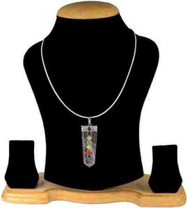 Crystal Chakra Pendant 925 Silver