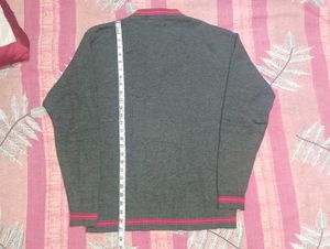 Vintage Wool Blend V-Neck Sweater