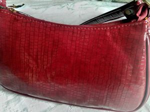 Red Shoulder Bag