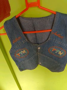 Crop Denim Jacket