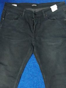 Jack &amp; Jones Navy Blue Jean Pant For Men