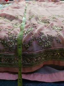 Peach Embroidered Kurti......Kpp Ppp....