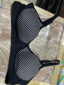 Striped Bra From Clovia