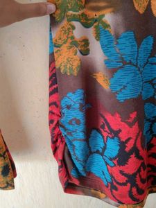 A-line Multicolored Top