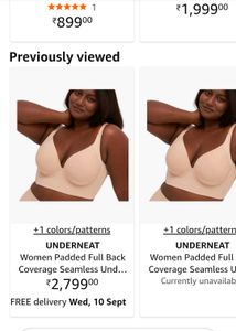 Nude Full Coverage Bra