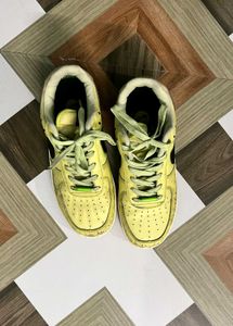 Nike Airforce 1 Smile Swoosh Glow In Dark