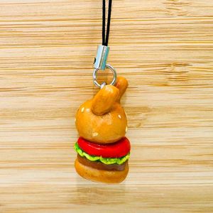 Kawaii Bunny Burger Charms🍔🐰