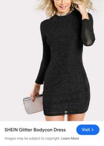 Shein Glitter Dress