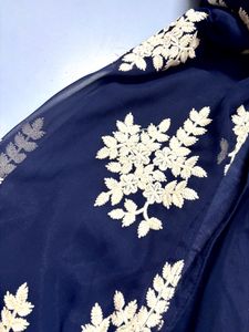 Embroidered Kurta Set With Dupatta