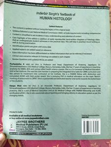 Histology Indeer Beer Singh Book