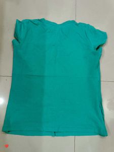 See Green color T shirt