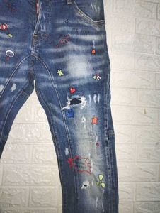 Original Dsquared2 Funky Denim Jeans