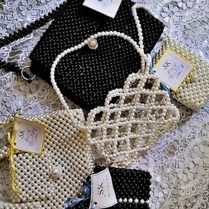 Beaded Pearl Handbag