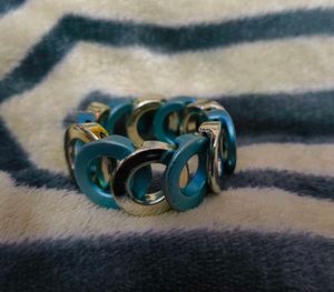 Blue &amp; Silver Bracelet