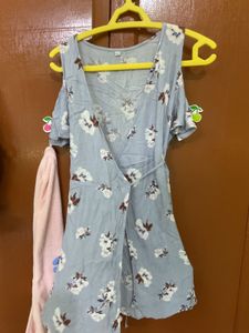 Floral Print Mini Dress