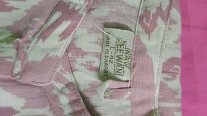 Pink Ikat Button-Down Shirt