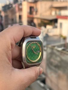 Vintage Seiko Green Watch( Perfectly working )