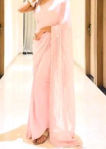 Elegant Pink Saree
