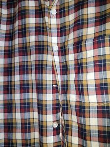 Checked Casual Shirt XL Size