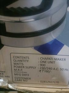 Chapati Maker