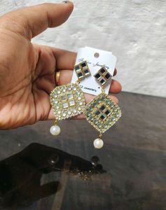 Elegant Square Drop Earrings