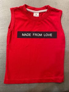 Pack of 2 sleeveless t shirts