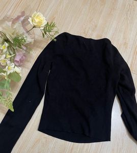 H&amp;M Pinteresty Long Sleeve Ribbed Top
