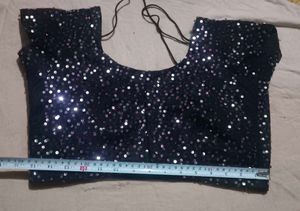 Sequined Party Blouse