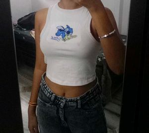 Cute Stitch Crop Top