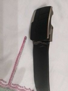 Black Leather Belt