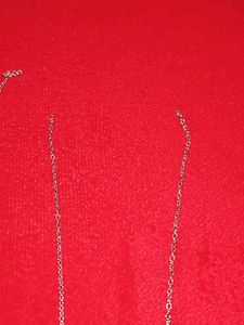 Silver Tone Necklace Set