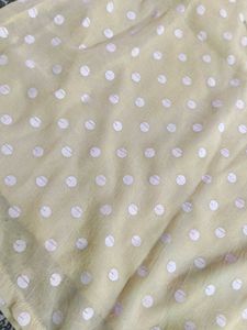 Yellow Polka Dot Crop Top