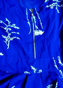 Blue Zep Top